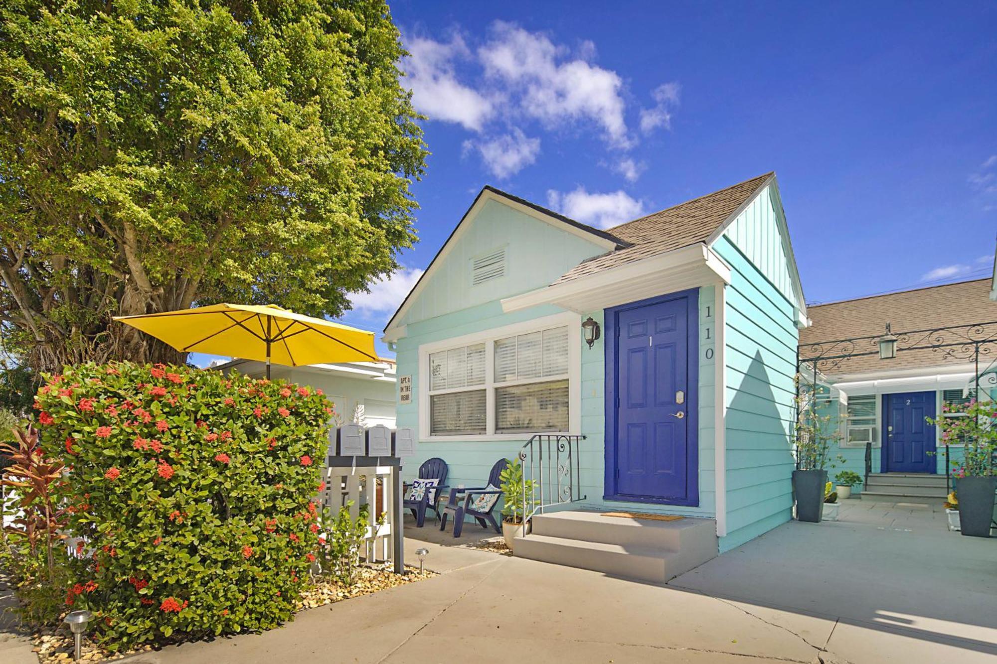 Steps To Beach & Downtown! Cozy Beach Bungalow #1 Lake Worth Beach Exterior photo